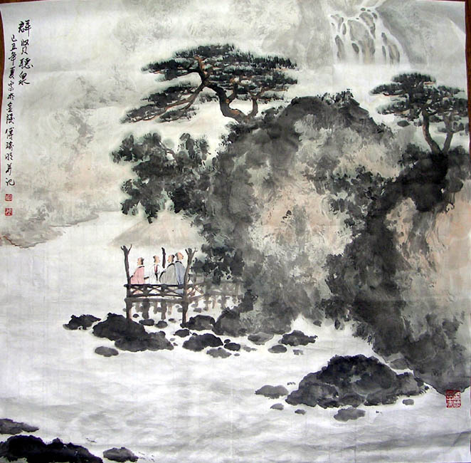 作者：傅瑜明&nbsp;山水 &nbsp;￥：协商&nbsp;单击鼠标查看大图！