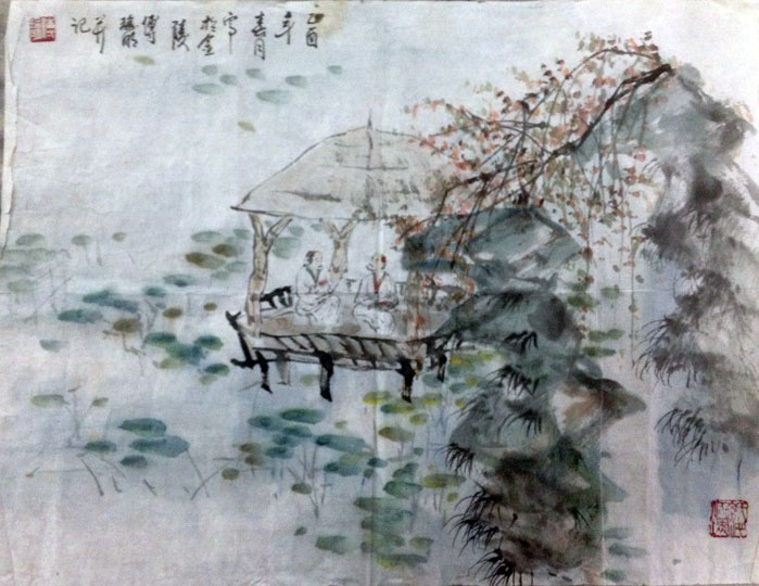 作者：傅瑜明&nbsp;山水&nbsp;￥：协商&nbsp;单击鼠标查看大图！