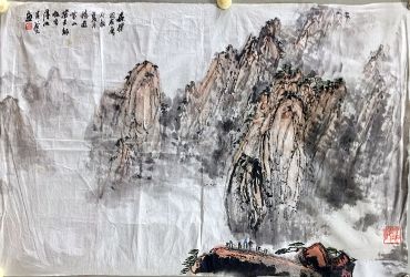 作者：潘国光&nbsp;山水 &nbsp;￥：协商&nbsp;单击鼠标查看详细介绍！