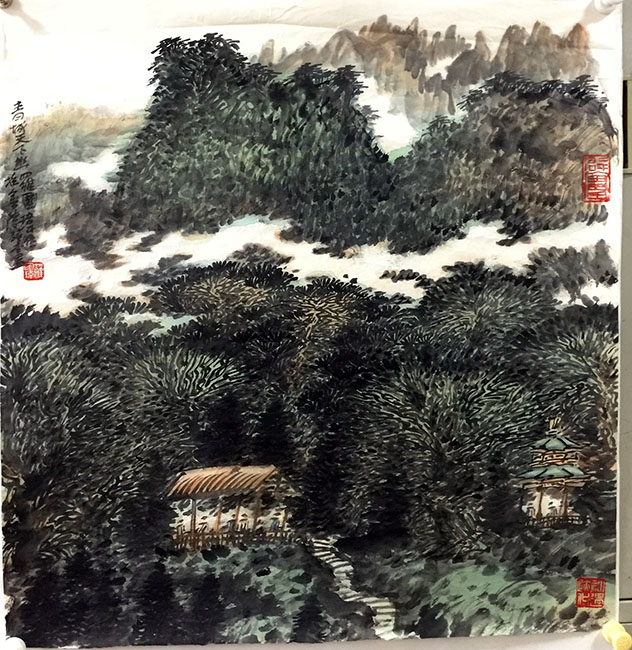 作者：罗国玮&nbsp;山水 &nbsp;￥：协商&nbsp;单击鼠标查看大图！