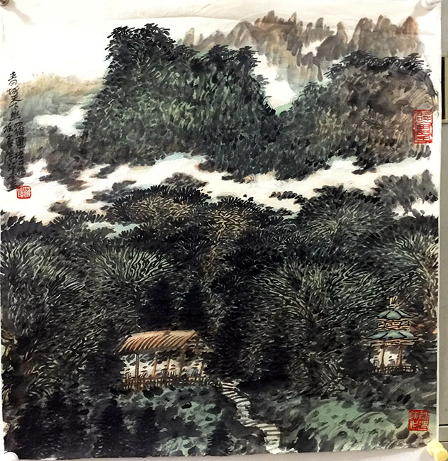 作者：罗国玮&nbsp;山水 &nbsp;￥：协商&nbsp;单击鼠标查看大图！