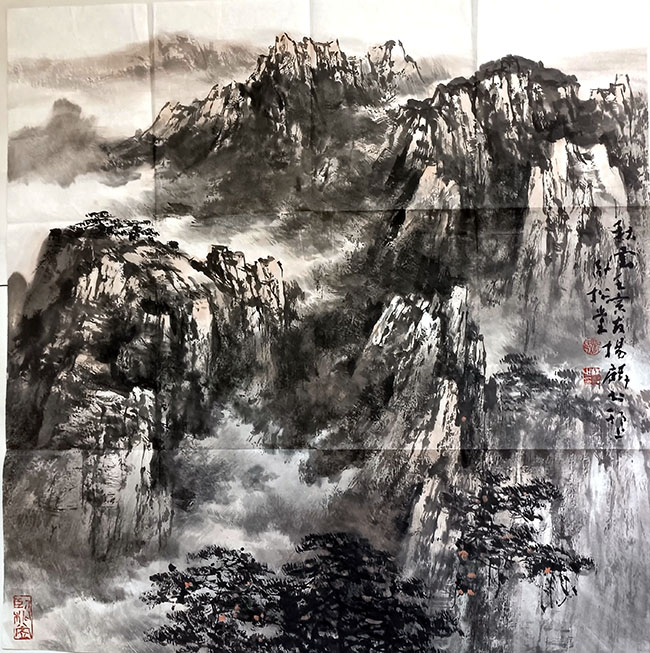 作者：杨麟&nbsp;山水&nbsp;￥：协商&nbsp;单击鼠标查看大图！