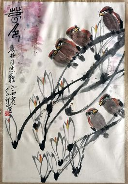作者：施永成&nbsp;花鸟&nbsp;￥：协商&nbsp;单击鼠标查看详细介绍！