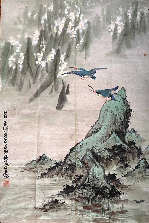 作者：蔡大雄&nbsp;花鸟&nbsp;￥：协商&nbsp;单击鼠标查看大图！