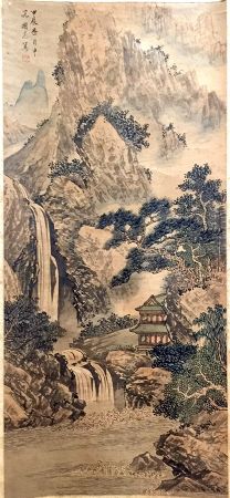 作者：潘国光&nbsp;山水&nbsp;￥：协商&nbsp;单击鼠标查看详细介绍！