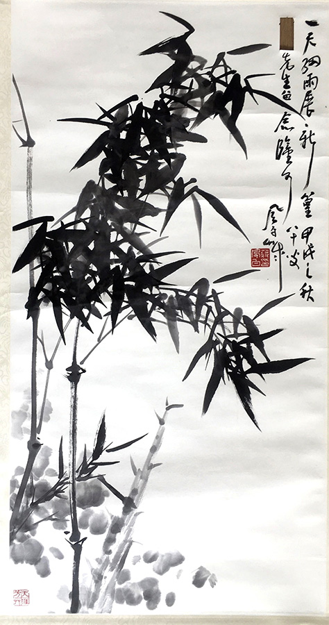 作者：蒋风白&nbsp;墨竹图&nbsp;￥：协商&nbsp;单击鼠标查看大图！