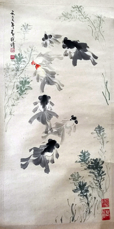 作者：潘觐缋&nbsp;花鸟&nbsp;￥：协商&nbsp;单击鼠标查看大图！