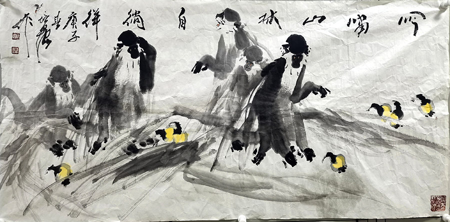 作者：徐培晨&nbsp;花鸟&nbsp;￥：协商&nbsp;单击鼠标查看大图！