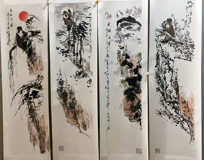 作者：徐培晨&nbsp;花鸟&nbsp;￥：协商&nbsp;单击鼠标查看大图！