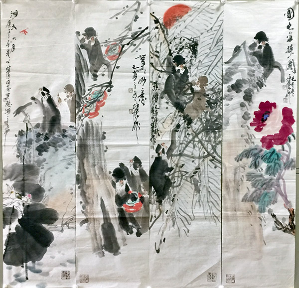 作者：徐培晨&nbsp;花鸟&nbsp;￥：协商&nbsp;单击鼠标查看大图！