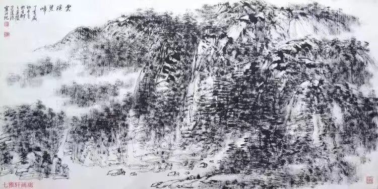 作者：包信源&nbsp;山水&nbsp;￥：协商&nbsp;单击鼠标查看大图！