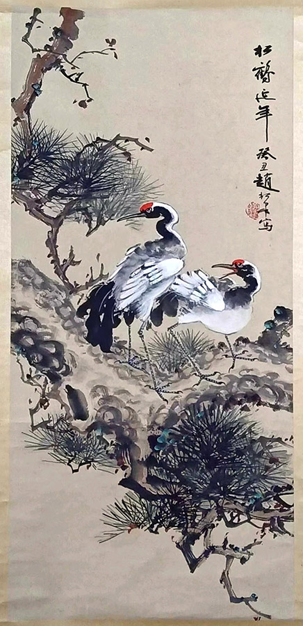 作者：赵松泉&nbsp;花鸟&nbsp;￥：协商&nbsp;单击鼠标查看大图！