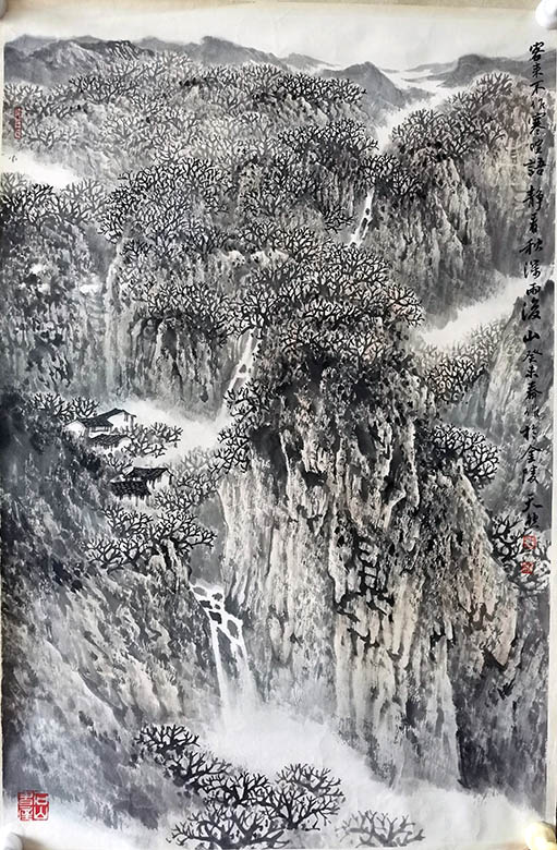 作者：许坚&nbsp;山水 &nbsp;￥：协商&nbsp;单击鼠标查看大图！