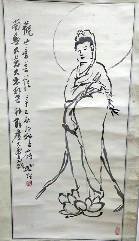 作者：释圆霖&nbsp;观音&nbsp;￥：协商&nbsp;单击鼠标查看大图！