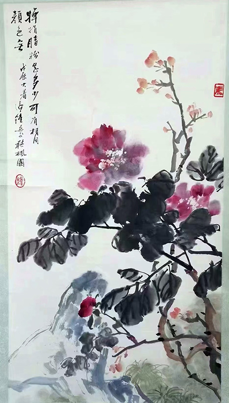 作者：张鐘&nbsp;花鸟&nbsp;￥：协商&nbsp;单击鼠标查看大图！
