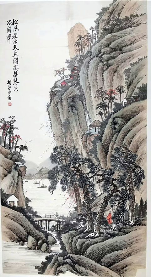 作者：胡郯卿 &nbsp;山水&nbsp;￥：协商&nbsp;单击鼠标查看大图！