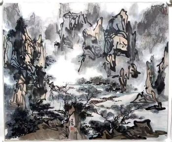 作者：傅益瑶&nbsp;山水  &nbsp;￥：协商&nbsp;单击鼠标查看详细介绍！