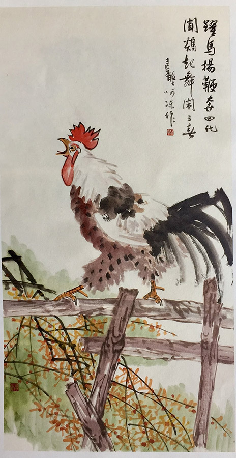 作者：张继馨&nbsp;花鸟&nbsp;￥：协商&nbsp;单击鼠标查看大图！