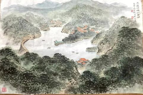 作者：尚君励&nbsp;山水 &nbsp;￥：协商&nbsp;单击鼠标查看详细介绍！