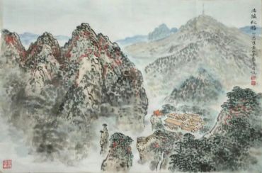 作者：尚君励&nbsp;山水&nbsp;￥：协商&nbsp;单击鼠标查看详细介绍！