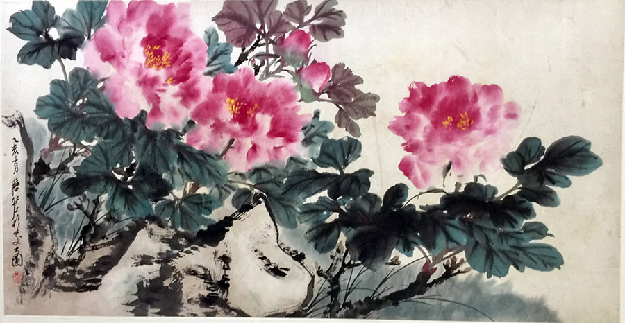 作者：詹仁左&nbsp;牡丹&nbsp;￥：协商&nbsp;单击鼠标查看大图！