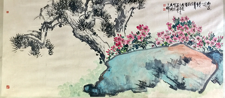 作者：曹简楼&nbsp;花鸟&nbsp;￥：协商&nbsp;单击鼠标查看大图！