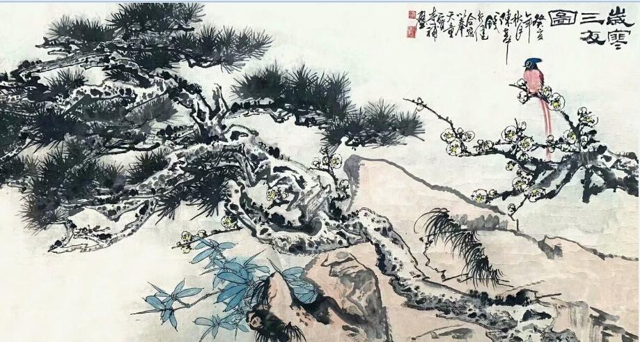 作者：钱行健&nbsp;花鸟  陈世中合作&nbsp;￥：   协商&nbsp;单击鼠标查看大图！