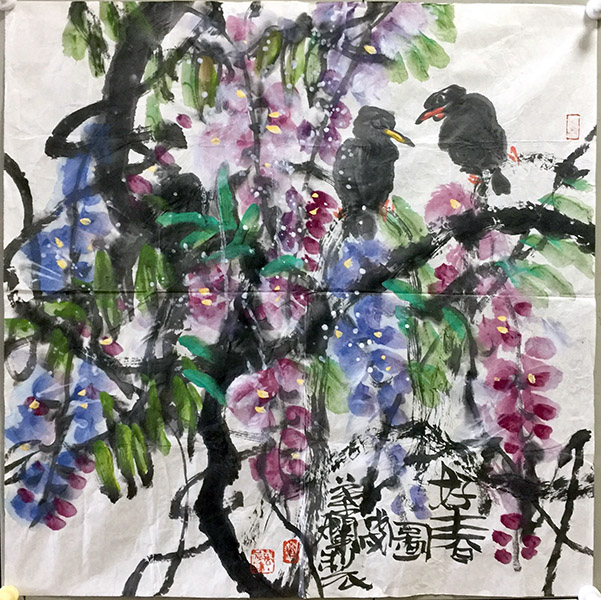 作者：叶烂&nbsp;花鸟&nbsp;￥：协商&nbsp;单击鼠标查看大图！