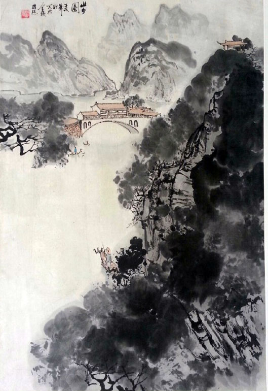 作者：满维起&nbsp;山水&nbsp;￥：协商&nbsp;单击鼠标查看大图！