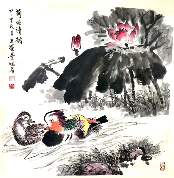 作者：叶矩吾&nbsp;花鸟&nbsp;￥：协商&nbsp;单击鼠标查看大图！