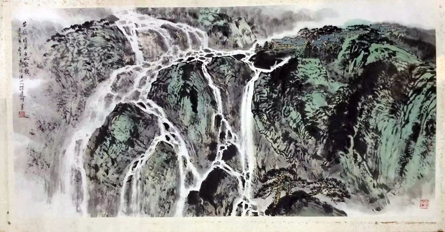 作者：徐建明&nbsp;山水 &nbsp;￥：协商&nbsp;单击鼠标查看大图！