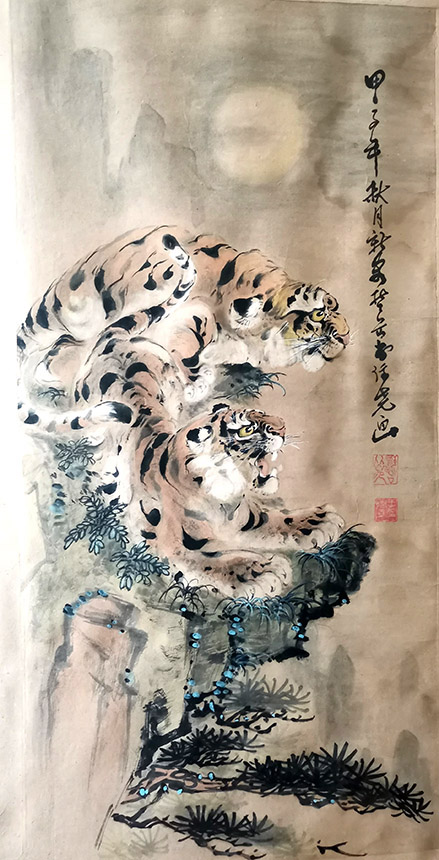 作者：汪际荛&nbsp;花鸟&nbsp;￥：协商&nbsp;单击鼠标查看大图！