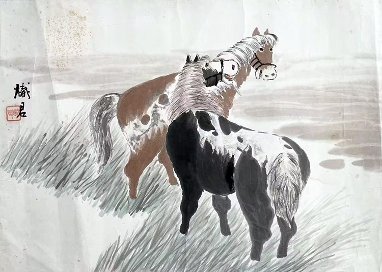 作者：石炽君&nbsp;花鸟&nbsp;￥：协商&nbsp;单击鼠标查看大图！