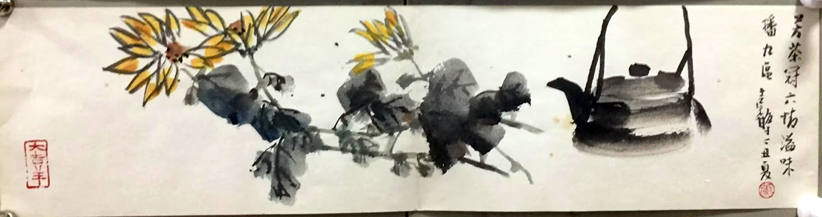 作者：张继馨&nbsp;花鸟&nbsp;￥：协商&nbsp;单击鼠标查看大图！