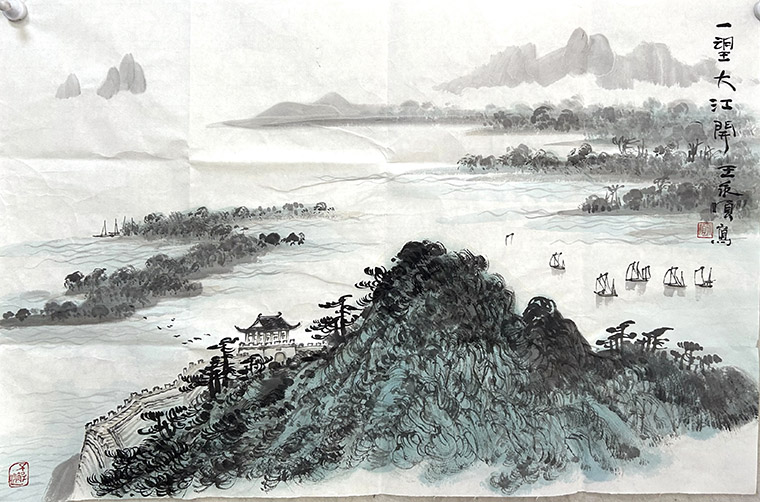 作者：王永顺&nbsp;山水 &nbsp;￥：协商&nbsp;单击鼠标查看大图！