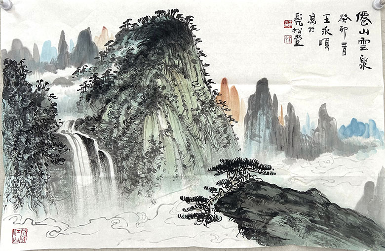 作者：王永顺&nbsp;山水 &nbsp;￥：协商&nbsp;单击鼠标查看大图！