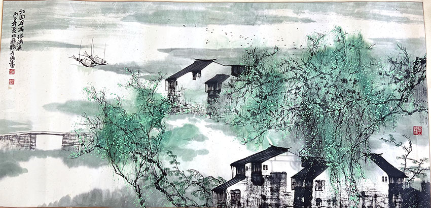 作者：张青涛&nbsp;山水 &nbsp;￥：协商&nbsp;单击鼠标查看大图！