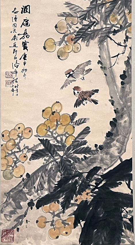 作者：张辛稼&nbsp;花鸟&nbsp;￥：协商&nbsp;单击鼠标查看大图！