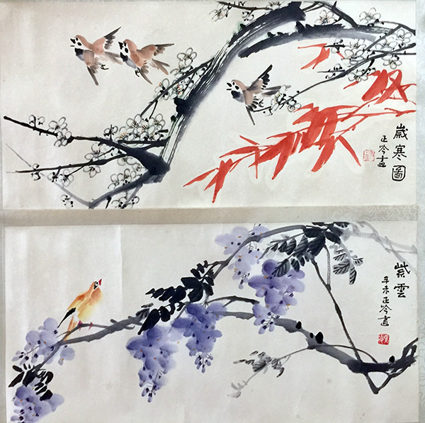 作者：张正吟&nbsp;花鸟&nbsp;￥：协商&nbsp;单击鼠标查看大图！