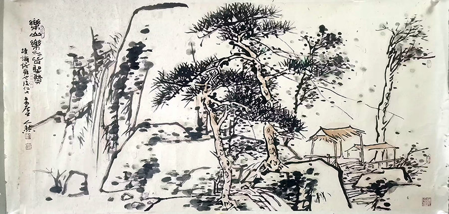 作者：人然&nbsp;山水  &nbsp;￥：协商&nbsp;单击鼠标查看大图！