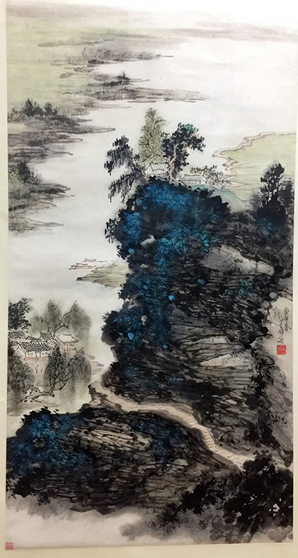 作者：董伯&nbsp;山水  出版作品&nbsp;￥：协商&nbsp;单击鼠标查看大图！