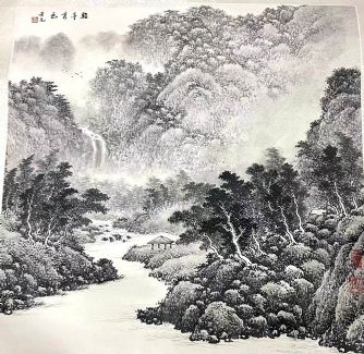 作者：顾荣元&nbsp;山水 &nbsp;￥：协商&nbsp;单击鼠标查看详细介绍！