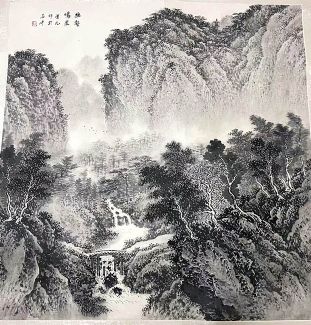 作者：顾荣元&nbsp;山水 &nbsp;￥：协商&nbsp;单击鼠标查看详细介绍！