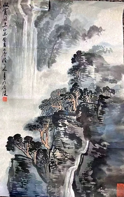 作者：陆一飞&nbsp;山水 &nbsp;￥：协商&nbsp;单击鼠标查看大图！