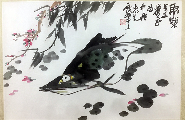 作者：萧平&nbsp;花鸟&nbsp;￥：协商&nbsp;单击鼠标查看大图！