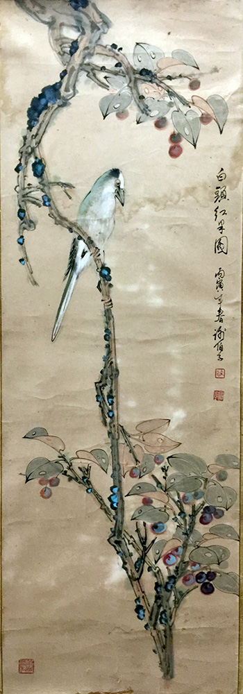 作者：谢伯子&nbsp;花鸟&nbsp;￥：协商&nbsp;单击鼠标查看大图！