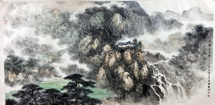 作者：傅瑜明&nbsp;山水 &nbsp;￥：协商&nbsp;单击鼠标查看详细介绍！