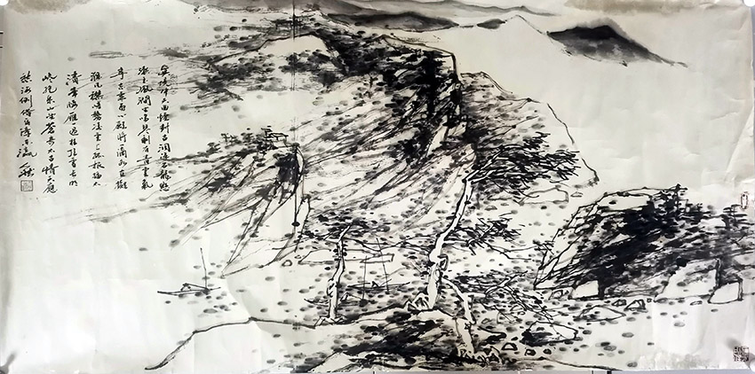 作者：人然&nbsp;山水&nbsp;￥：协商&nbsp;单击鼠标查看大图！