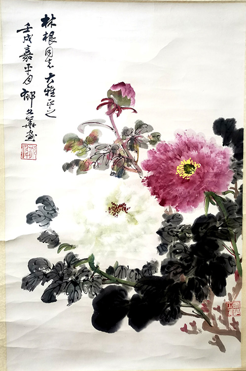 作者：郁文华&nbsp;牡丹&nbsp;￥：协商&nbsp;单击鼠标查看大图！