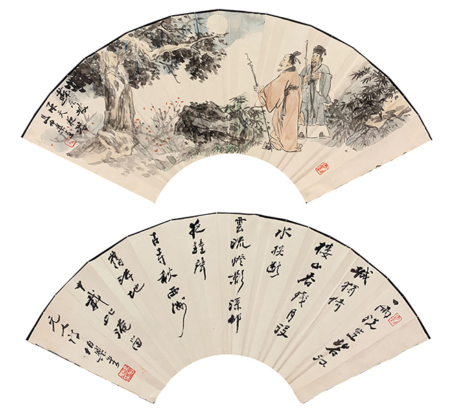 作者：马伯乐&nbsp;扇面&nbsp;￥：协商&nbsp;单击鼠标查看大图！